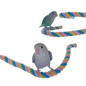 Bird Cotton Rope Climbing Toy and Swing