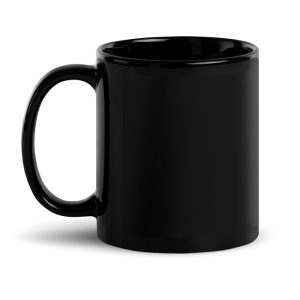 Customizable Black Glossy Mug