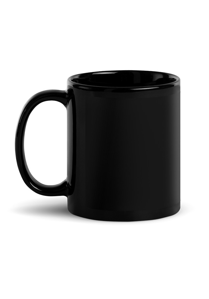 Customizable Black Glossy Mug